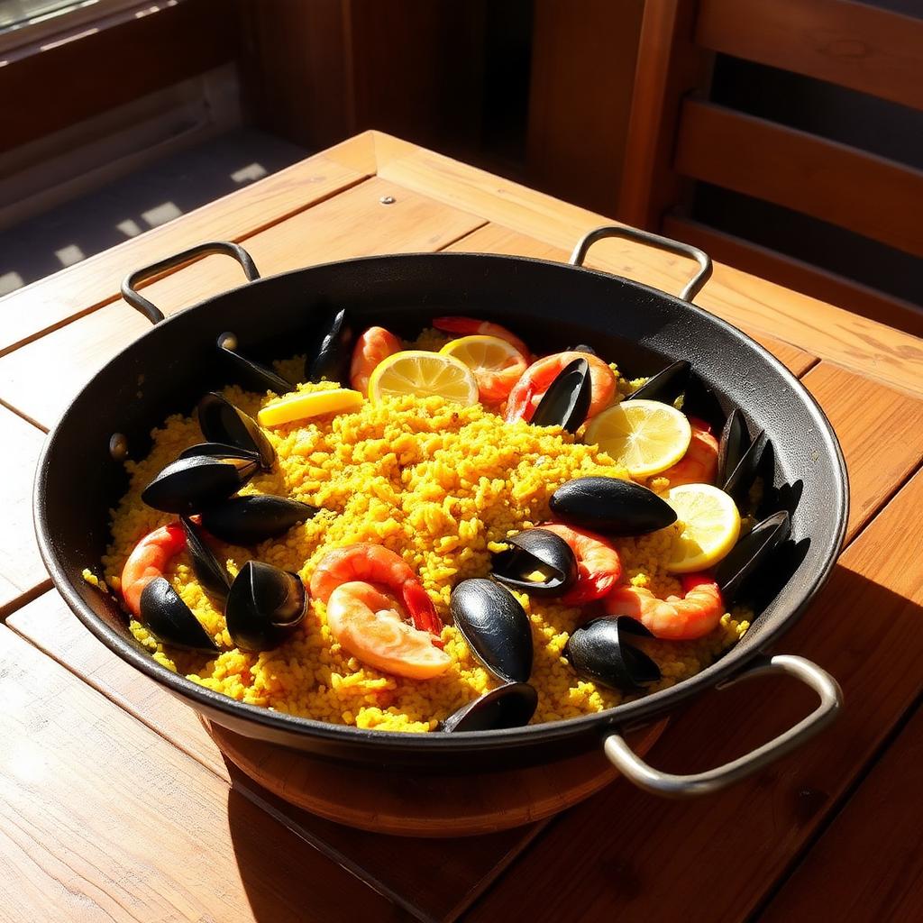 Paella de la casa